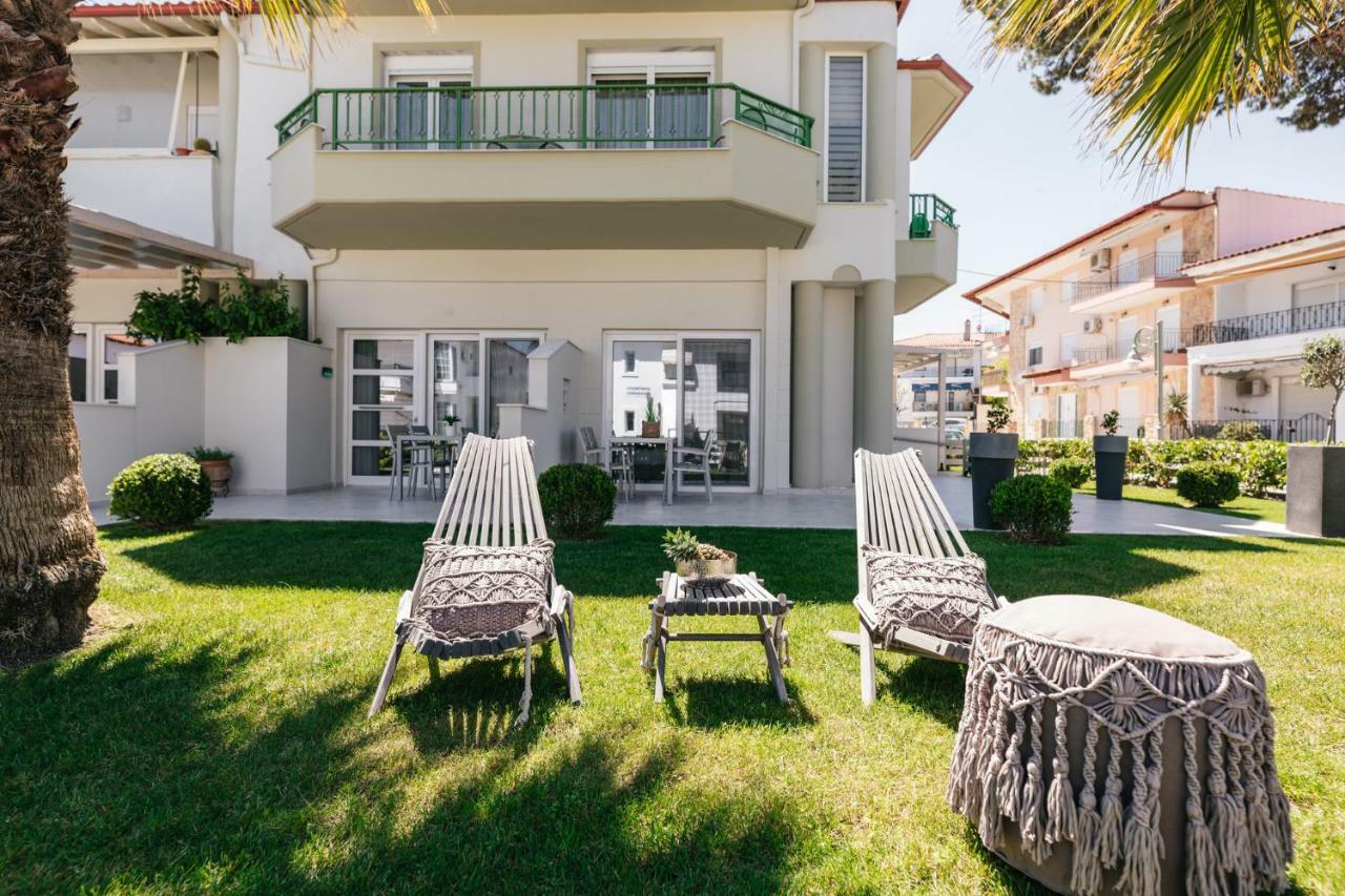 Minthi Boutique Apartments Ханиоти Екстериор снимка